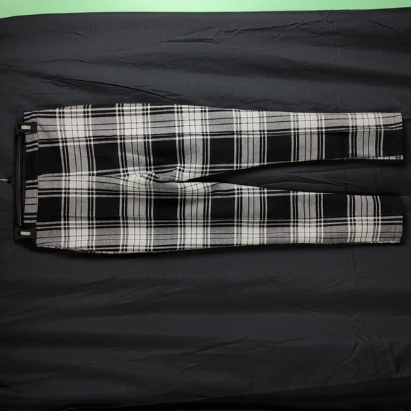 Free People Plaid Skinny Pant. Size 6. EUC. - Picture 3 of 9